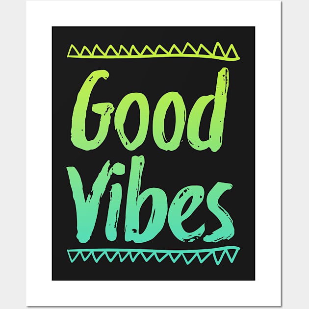 good vibes 2 Wall Art by jarangoyang